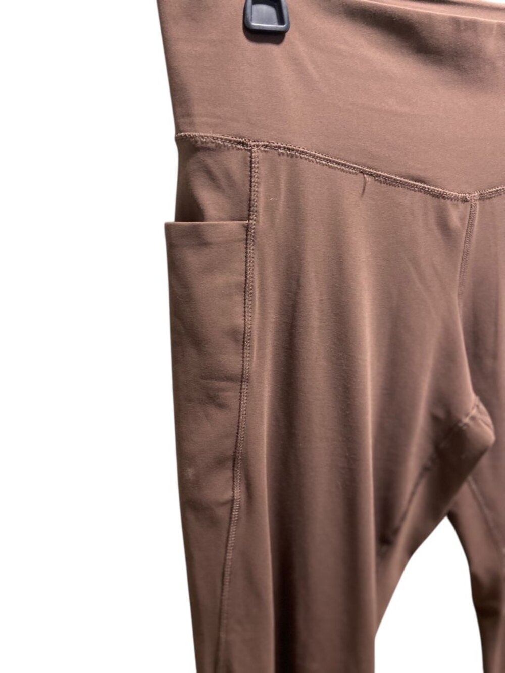 Makers Market Everyday Flare Yoga Pants Brown Size XL Athletic Gym Workout Cute - Picture 7 of 13